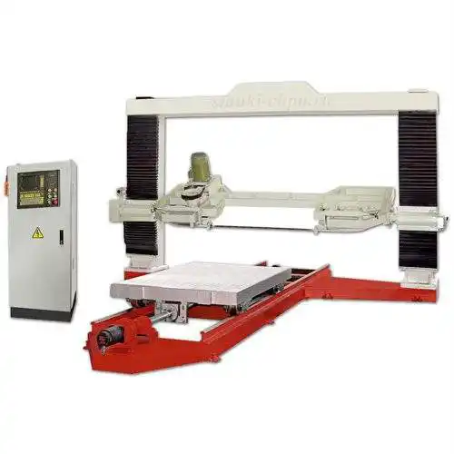 ЛЕНТОЧНОПИЛЬНЫЙ СТАНОК <br>ДЛЯ РЕЗКИ МРАМОРА CNC MARBLE CUTTER